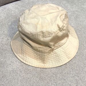 Source Unknown Cream Bucket Hat